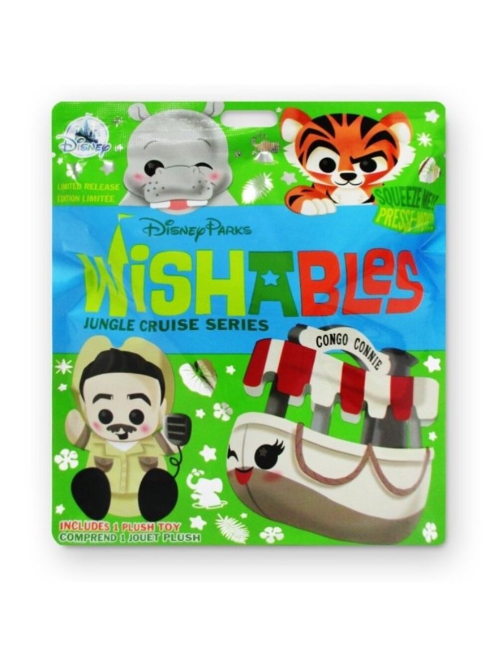 Disney Parks Wishables Jungle Cruise Series Limited Release Mystery Micro Plush